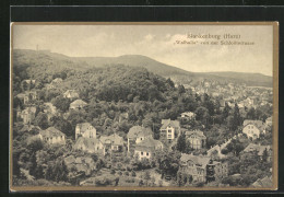 AK Blankenburg /Harz, Gasthaus Walhalla Von Der Schlossterrasse  - Blankenburg