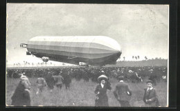 AK Nürnberg, Landung Des Zeppelin III.  - Dirigeables