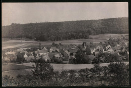 Fotografie R. Hirthe, Schwabach, Ansicht Egenhausen, Panorama Der Ortschaft  - Orte