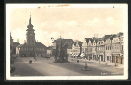 AK Saaz /Zatec, Namesti, Radnice  - Czech Republic