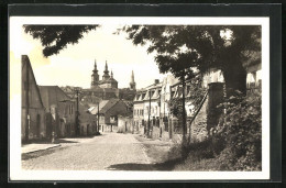 AK Kaaden / Kadan, Strassenpartie In Der Stadt  - Czech Republic