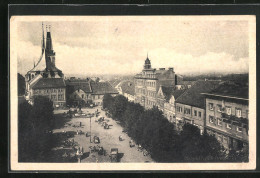 AK Laun / Louny, Namesti, Radnice  - Tschechische Republik