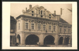 AK Saaz /Zatec, Restaurace Kavarna, Narodni Dum  - Czech Republic