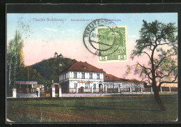 AK Teplitz Schönau / Teplice, Gasthaus Greinerhütte Am Fusse Des Schlossberges  - Tschechische Republik