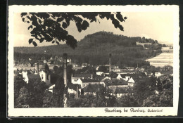 AK Rumburg / Rumburk, Teilansicht Der Stadt Mit Rauchberg  - Tschechische Republik