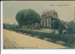 Orbec (14 Calvados) La Maison Normande - édit. Demanneville Colorisée Toilée - Orbec