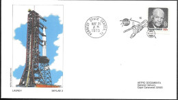 US Space Cover 1973. "Skylab 2" Launch KSC. Astro Doc - United States