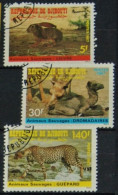 DJIBOUTI 1987, Hare, Camel, Gepard, Animals, Fauna, Mi #491-3, Used - Other & Unclassified