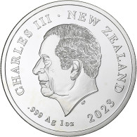 Nouvelle-Zélande, Elizabeth II, 1 Dollar, 1 Oz, 2023, British Royal Mint, Proof - Nouvelle-Zélande