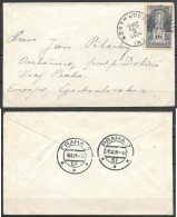 1926 North Judson IND (Sep 3) To Czechoslovakia, Ericsson Stamp - Brieven En Documenten