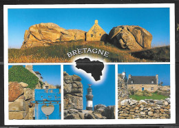 Bretagne (Brittany), France, Writing On Back. Not Mailed   - Bretagne