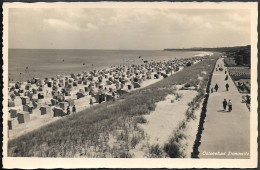 Germany Zinnowitz Coastal View Old Real Photo PC 1941 Mailed. Usedom Island - Zinnowitz