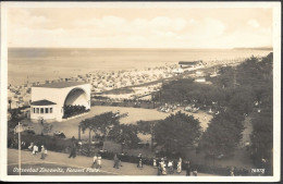 Germany Zinnowitz Konzertplatz Old Real Photo PC 1941 Mailed. Usedom Island - Zinnowitz