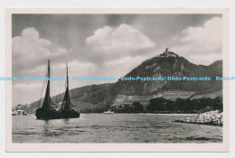 C002771 Blick Auf Den Drachenfels Mit Fischerbooten. Rhein Bild. Best No. E577 - World