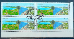C 3914 Brazil Stamp Joint Issue Brazil Israel Tourism Law 2020 Block Of 4 CBC PE - Neufs