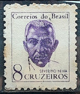 Brazil Regular Stamp RHM 519 Famous Figures Severino Neiva 1963 Circulated 10 - Gebraucht