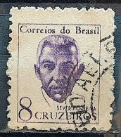 Brazil Regular Stamp RHM 519 Famous Figures Severino Neiva 1963 Circulated 8 - Used Stamps