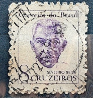 Brazil Regular Stamp RHM 519 Famous Figures Severino Neiva 1963 Circulated 5 - Used Stamps