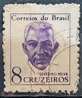 Brazil Regular Stamp RHM 519 Famous Figures Severino Neiva 1963 Circulated 3 - Gebruikt