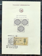 Souvenir Card PVT 1968 Brazil Day Stamp Bull Eyes CBC GB - Entiers Postaux