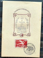 Souvenir Card PVT 1956 Spring Games Tennis CBC RJ 1 - Entiers Postaux
