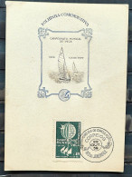 Souvenir Card PVT 1959 CBC RJ World Sailing Championship - Entiers Postaux