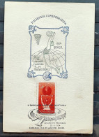 Souvenir Card PVT 1954 CBC RJ 2 Basketball - Postal Stationery