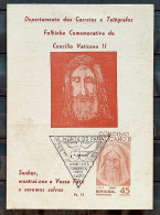FO 28 1966 Souvenir Card Vatican Ecumenical Council CBC MG - Entiers Postaux