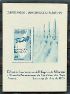 FO 22 1965 Souvenir Card Pan-American Meeting Of Philatelists Military Armed Forces - Entiers Postaux