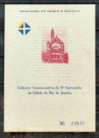 FO 15 1965 Souvenir Card Church Sao Sebastiao Rio De Janeiro 2 - Entiers Postaux