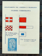FO 19 1965 Souvenir Card Centenary Battle Naval Riachuelo Militar 1 - Entiers Postaux