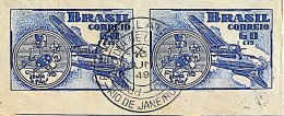 C 246 Brazil Stamp Brazilian Air Force In Italy Military Aircraft Senta A Pua 1949 Double CPD RJ - Unused Stamps