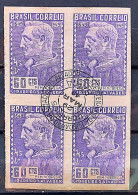 C 245 Brazil Stamp 4 Centenary Salvador Bahia Priest Manoel Da Nobrega Religion 1949 Block Of 4 CPD BA 2 - Ungebraucht