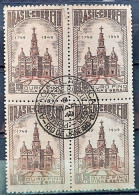 C 244 Brazil Stamp Ouro Fino City Minas Gerais 1949 Block Of 4 CPD RJ - Unused Stamps