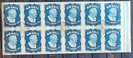 A 73 Brazil Stamp President Roosevelt United States 1949 12 CPD RJ Units - Unused Stamps