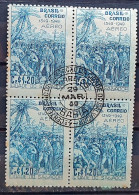 A 72 Brazil Stamp 4 Centenary Salvador General Government Indian 1949 Block Of 4 CPD BA - Ungebraucht