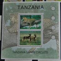 TANZANIA 2005, Safari, Leopard, Animals, Fauna, Mi #B572, MNH** - Félins