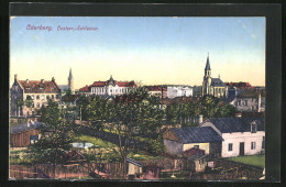 AK Oderberg, Ort Mit Gärten Und Kirche  - Tchéquie