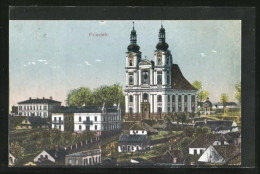 AK Friedek, Kirche Im Ortsbild  - Czech Republic