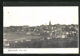 AK Bennisch, Teilansicht Des Ortes Von Anhöhe  - Czech Republic