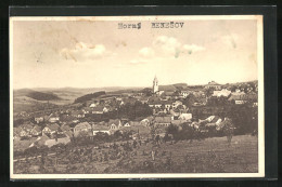 AK Horni Benesov, Ansicht Des Ortes Von Anhöhe  - Czech Republic