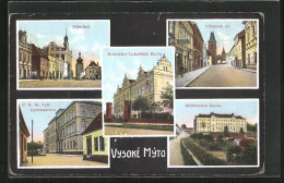 AK Vysoke Myto, Namesti, Tumova Ul., Mestanska Skola  - Czech Republic