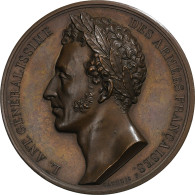France, Médaille, Duc D'Angoulême, Entrée Triomphale, 1823, Cuivre, Caunois, SUP - Autres & Non Classés