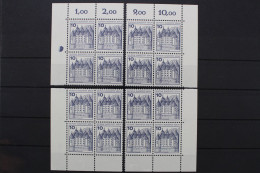 Berlin, MiNr. 532, Viererblöcke, Alle 4 Ecken, Postfrisch - Unused Stamps