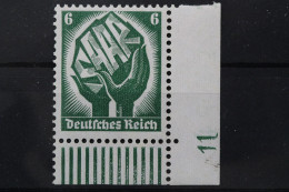 Deutsches Reich, MiNr. 544, Ecke Rechts Unten, Postfrisch - Ongebruikt