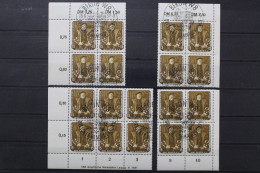 DDR, MiNr. 588, 4er Bzw. 6er Block, Alle 4 Ecken, ESST - Used Stamps