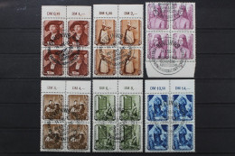 DDR, MiNr. 504-507, 4er Block, Teils Oberrand, Gestempelt - Oblitérés