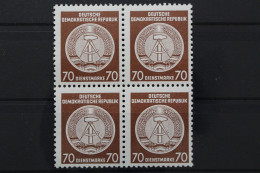 DDR Dienst A, MiNr. 27 X, Viererblock, Postfrisch - Other & Unclassified