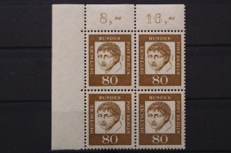 Berlin, MiNr. 211, 4er Block, Ecke Links Oben, Postfrisch - Unused Stamps
