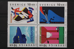 Schweden, MiNr. 2339-2342, Viererblock, Postfrisch - Autres & Non Classés